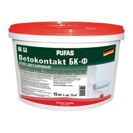 Грунтовка Бетоноконтакт PUFAS для внутренних и наружных работ (15 кг)
