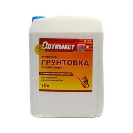 Грунтовка универсальная ОПТИМИСТ G102 (10л)