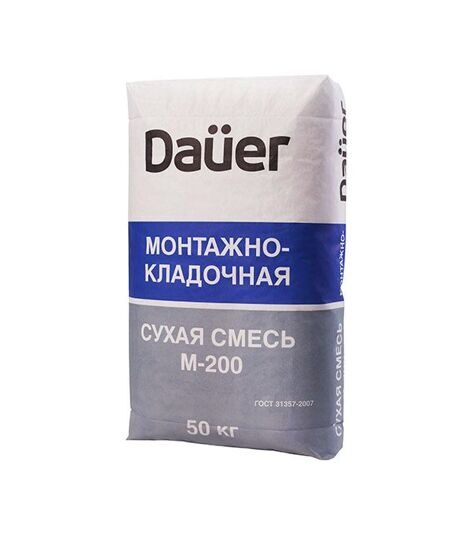Цементно-песчаная смесь DAÜER M200 50 кг